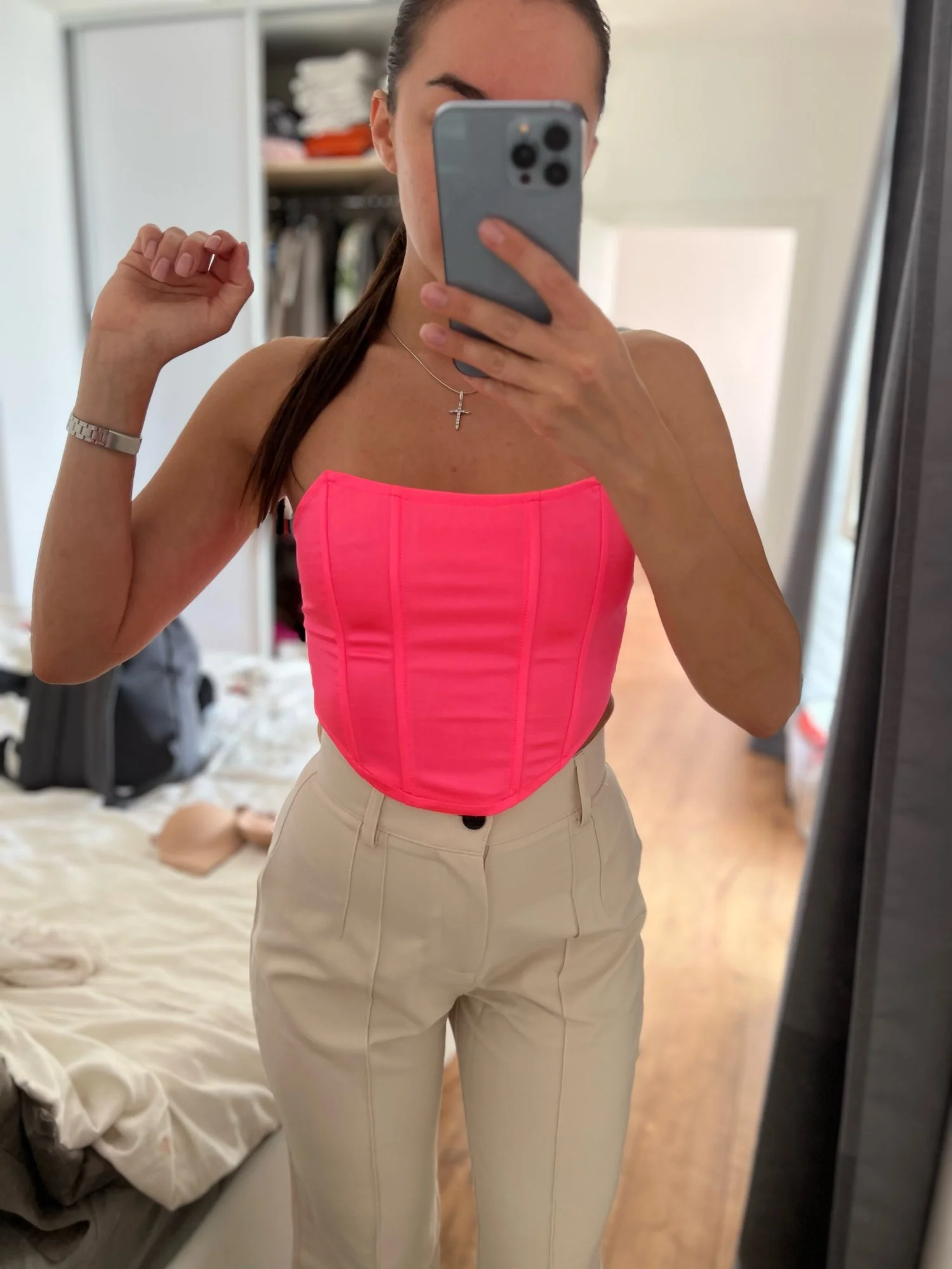 Naomi Corset Crop Top - Image 17