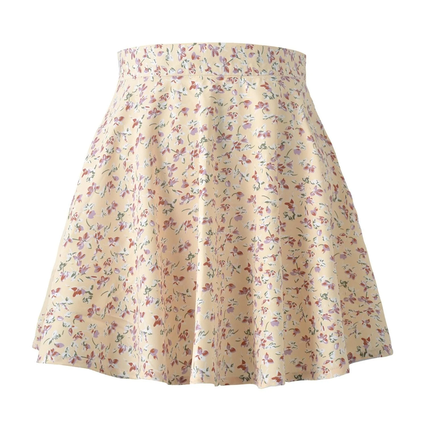 Nia Mini Floral Print Skirt - Image 10