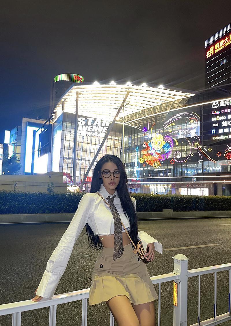 Nora Pleated Mini Skirt - Image 6