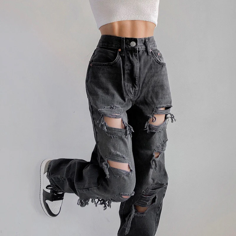 Oh So Ripped Baggy Jeans - Image 4