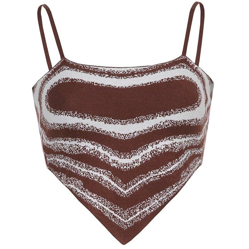 Penelope Heart Print Knitted Top - Image 10