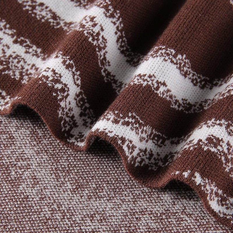 Penelope Heart Print Knitted Top - Image 12