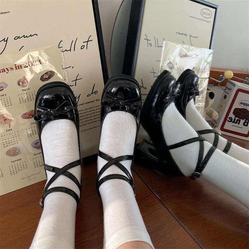 Quade Bowknot Mary Jane Pumps - Image 11