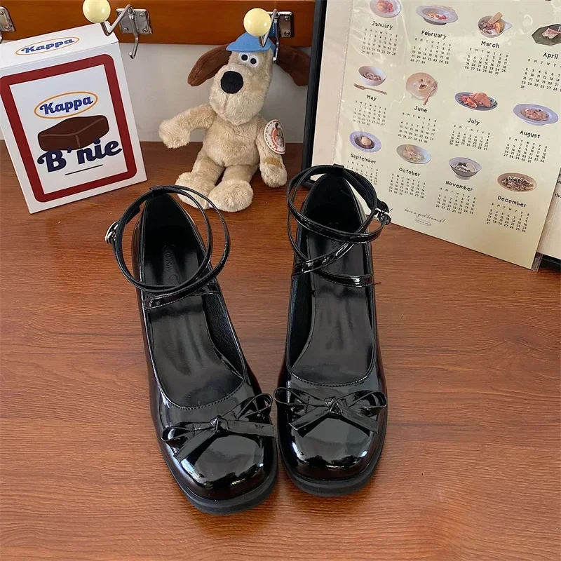 Quade Bowknot Mary Jane Pumps - Image 14