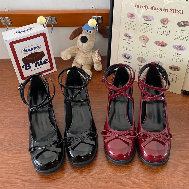 Quade Bowknot Mary Jane Pumps - Image 9