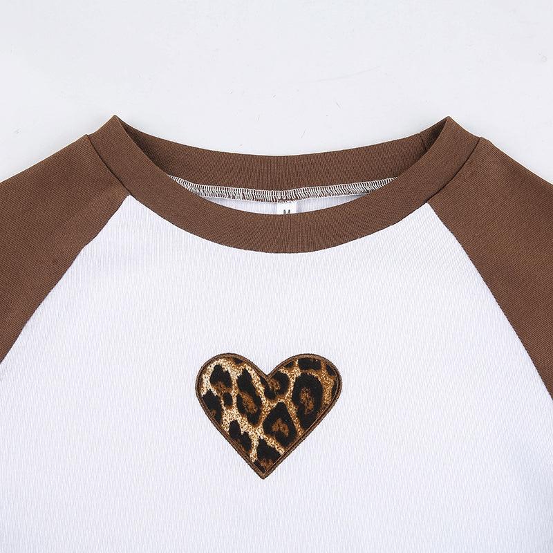 Rachel Brownary Heart Full-Sleeve Crop Top - Image 12