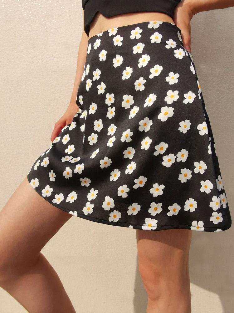 Ricky Satin Mini Skirt - Image 14