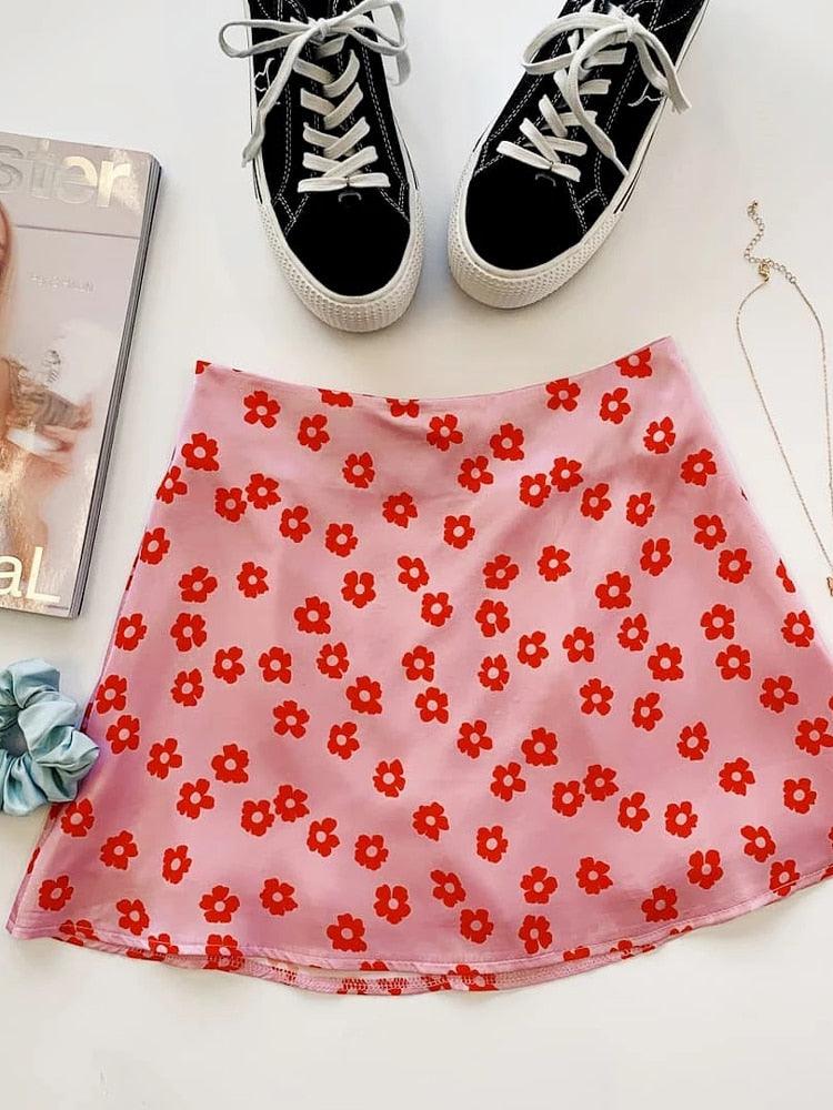 Ricky Satin Mini Skirt - Image 7