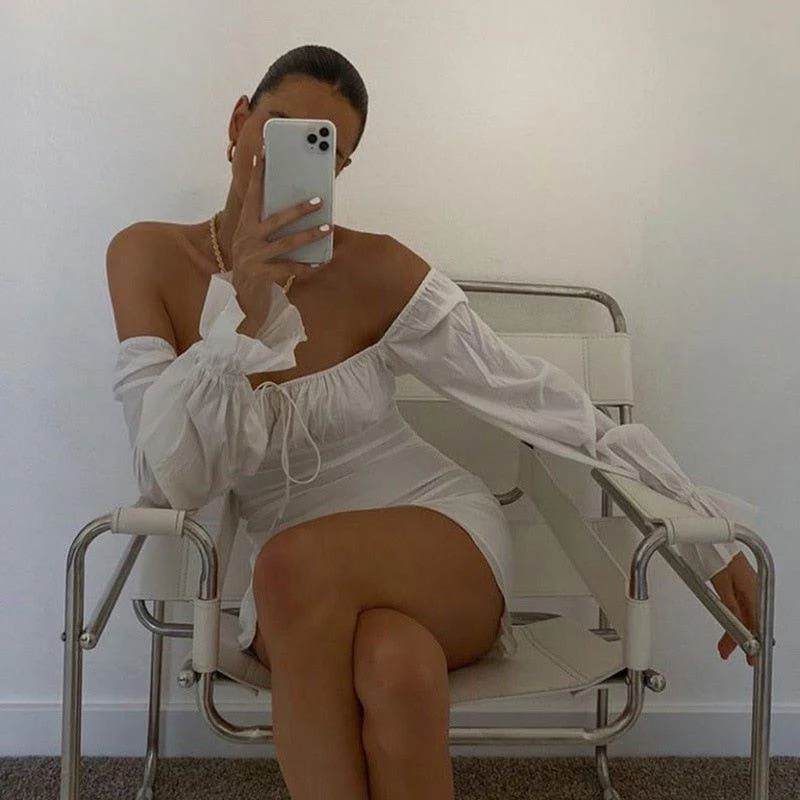 Robelli Drawstring Dress - Image 4