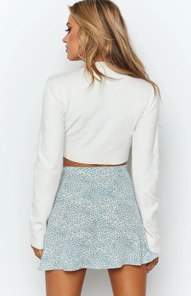Roy Flared Mini Skirt - Image 5