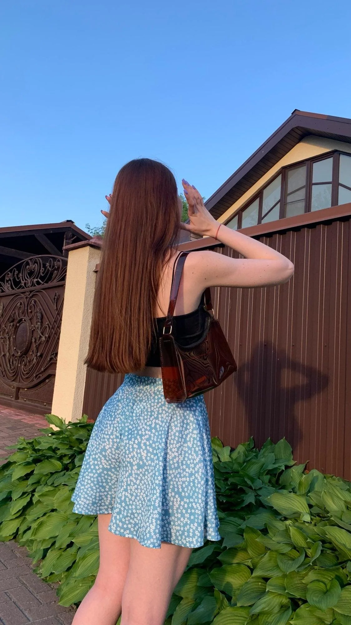 Roy Flared Mini Skirt - Image 9