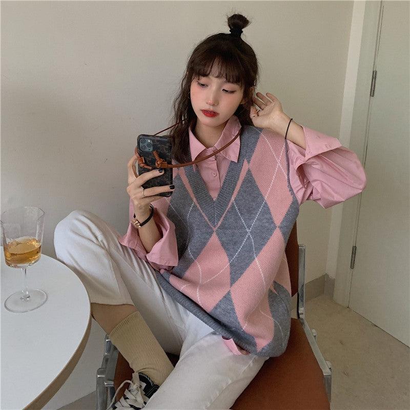 Runaway Oversized Sweater Vest - Image 11