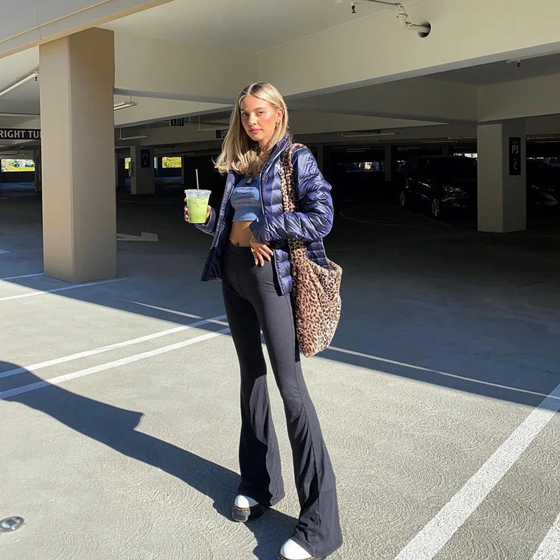 Stand Cool Straight Leg Flared Pants - Image 10