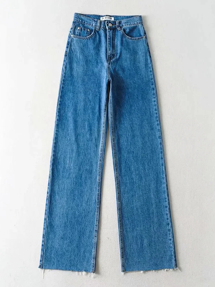'Take Me As I Am' Straight Leg Baggy Jeans - Image 13