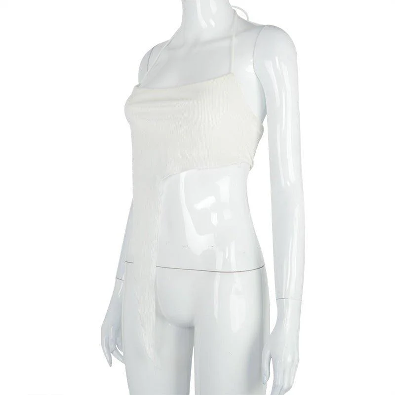 The "V" Halter Crop Top - Image 6