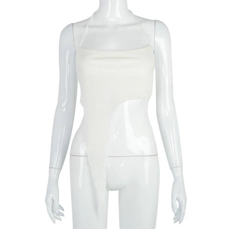 The "V" Halter Crop Top - Image 8