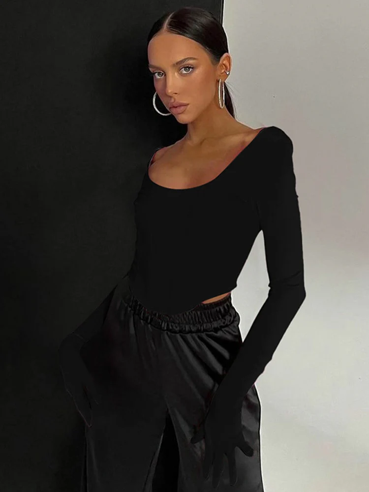 Vera Long Sleeve Gloves Top - Image 3