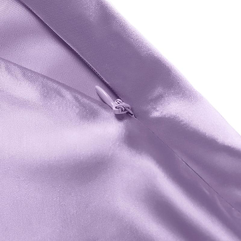 Vivian Silk High Waist Skirt - Image 4