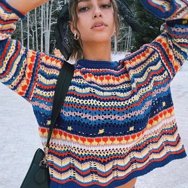 Wonderland Knitted Sweatshirt - Image 14