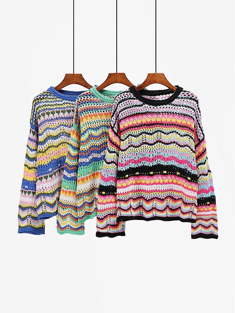 Wonderland Knitted Sweatshirt - Image 18