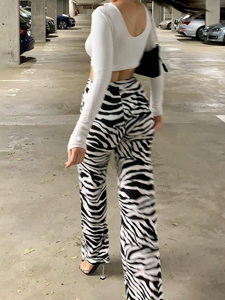 'Your Inner Wild' Zebra Print Pants - Image 4