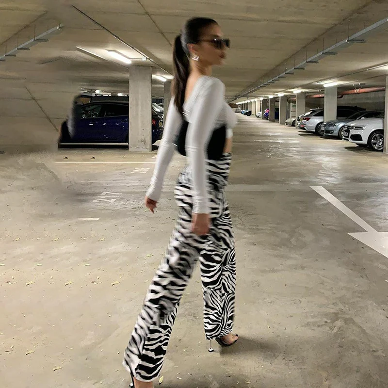 'Your Inner Wild' Zebra Print Pants - Image 9