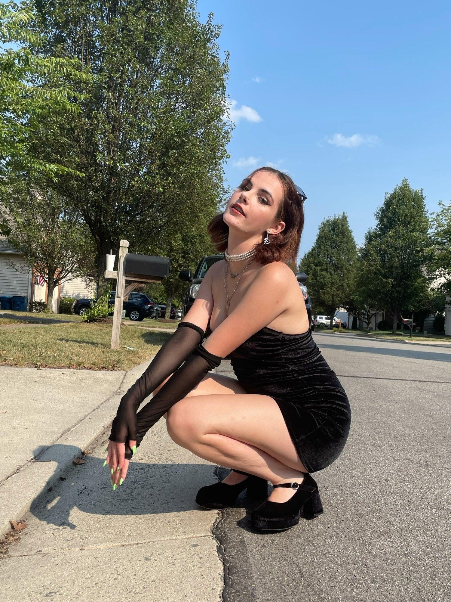 Zeta Backless Mini Dress - Image 6