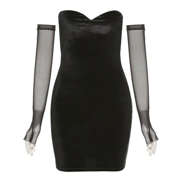 Zeta Backless Mini Dress - Image 9
